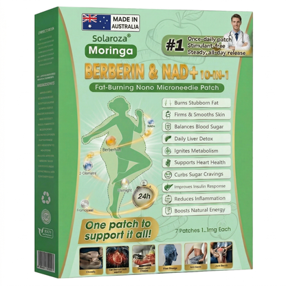 𝑶𝒇𝒇𝒊𝒄𝒊𝒂𝒍 𝑨𝑼 𝑺𝒕𝒐𝒓𝒆 |✨Solaroza® 10-in-1 Weight Loss Patch: Boost Metabolism & Burn Fat (NAD+ & Berberine)